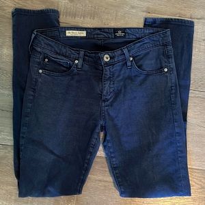 AG  “the Stevie Ankle” slim straight leg jeans 27R